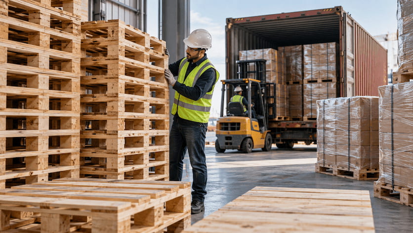 Fornecedor de paletes para exportação em SP: faça sua cotação